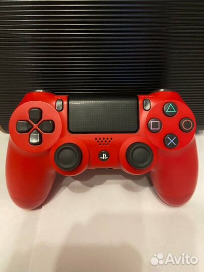 Dualshock 4 v2 Красный