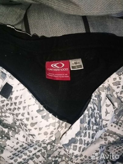 Брюки для сноуборда мужские L