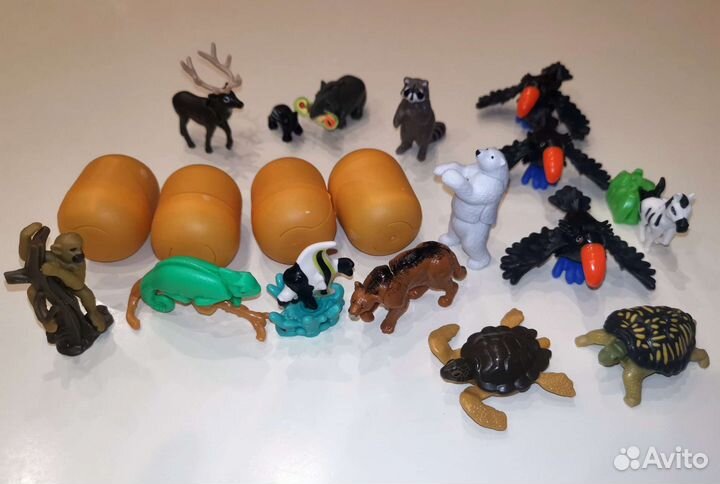 Игрушки киндер сюрприз