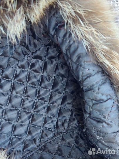 Шапка ушанка детская натуральный мех 52