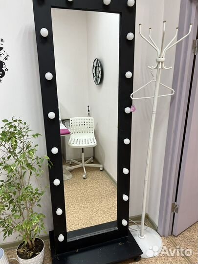 Зеркало с подсветкой бу