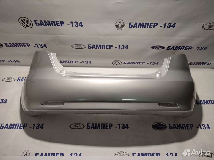 Бампер задний chevrolet lacetti хэтчбек серебро