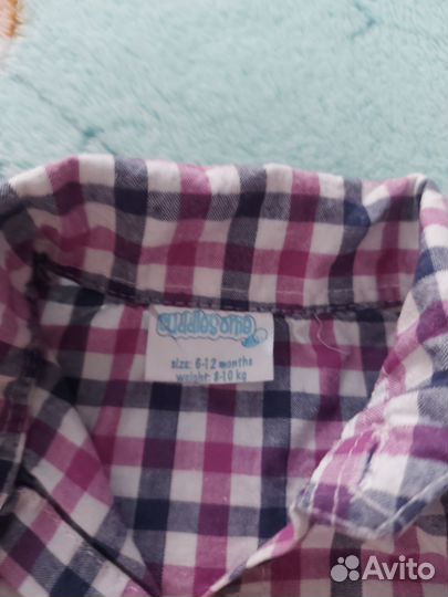 Рубашка для мальчика 74