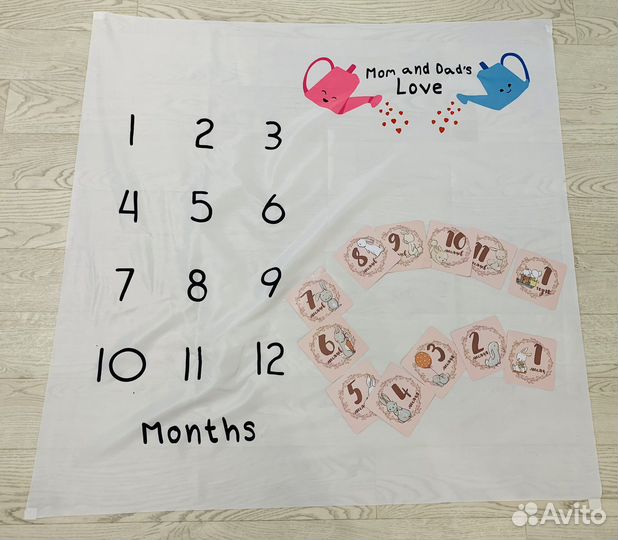 Коврик детский для фотосессии