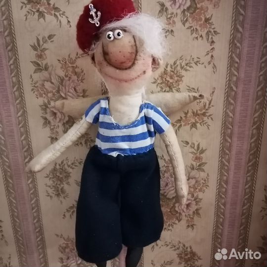 Ангел моряков текстильный оберег