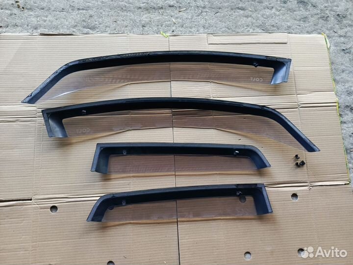 Ветровики Mitsubishi Colt Z27A Ralliart