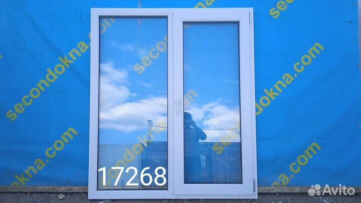 Пластиковое окно Б/У 1500(в)х1310(ш)