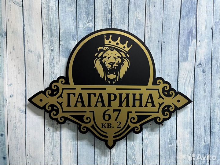 Таблички с адресом