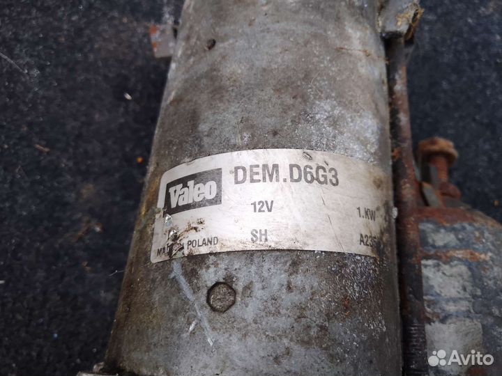 Стартер Peugeot 206