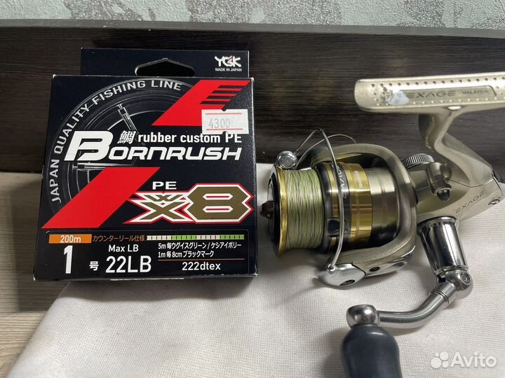 Катушка shimano exage 2500