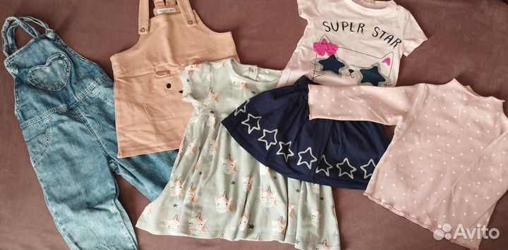 Вещи на девочку 86р - 92р