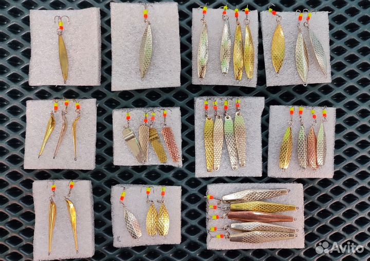 Зимние блёсна ручной работы