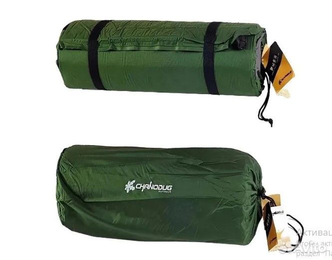 Самонадувающийся матрац 190х150х10см 2 шт Chanodug