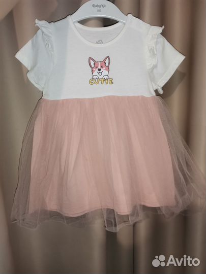 Платье для девочки 80