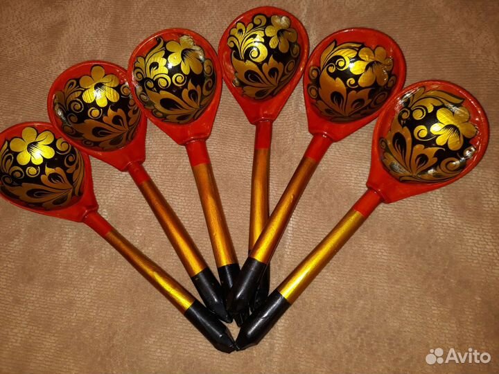 Хохлома. Ложки. Боченок