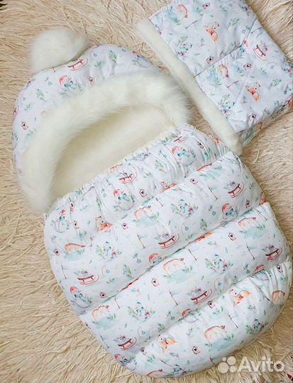 Комплект на выписку зима