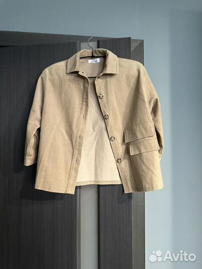 Рубашка свободная на девочку