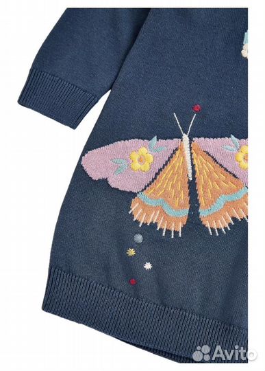 Платье вязаное c колготками Mothercare 92-140 р