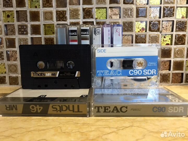 Кассеты That's ;Teac ;Scoth ; Raks; Axia
