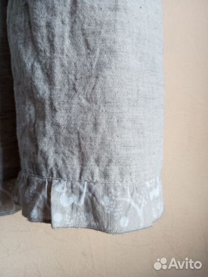 Платье лен 42