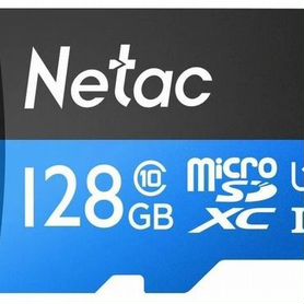 Карта памяти Netac P500 microSD 128 Gb