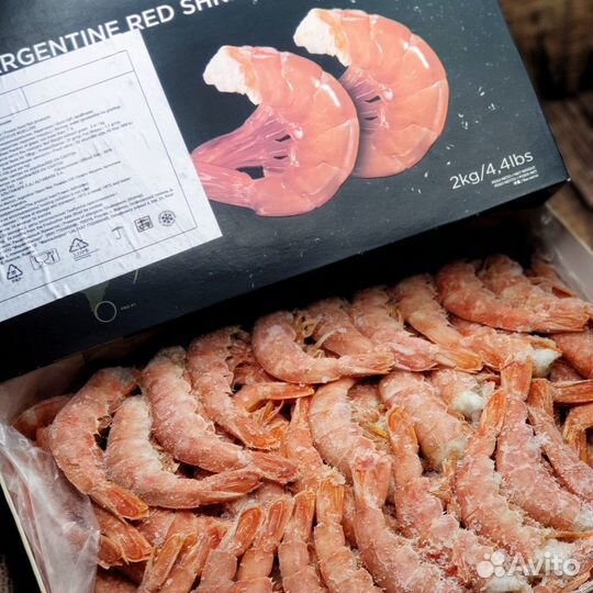 Лангустины (Креветки Аргентинские) С1 без головы