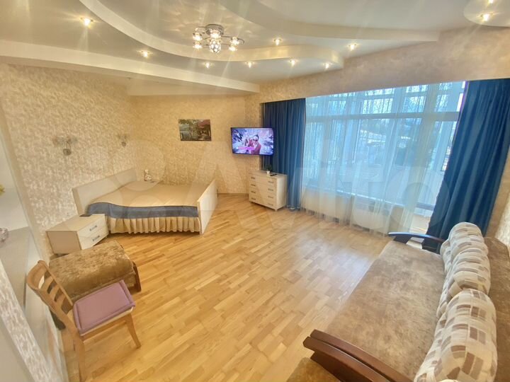 Квартира-студия, 50,1 м², 1 кровать