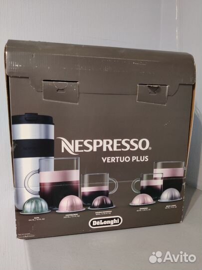 Nespresso vertuo plus кофемашина и капсулы