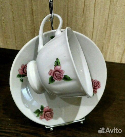 Чашка на подставке