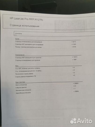 Мфу hp laserjet m127fn