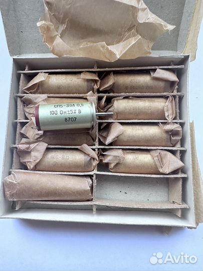 Резисторы сп5-39А 0,5 100 Ом