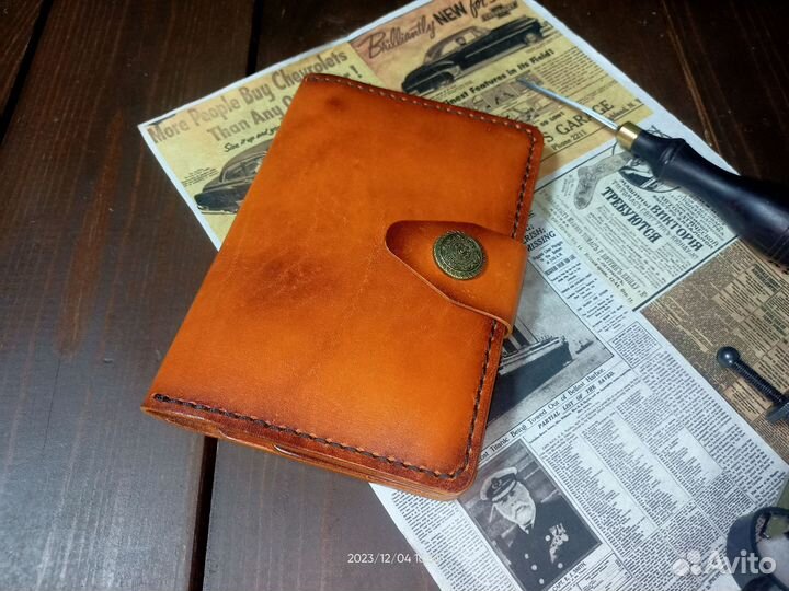 Докхолдер из натуральной кожи