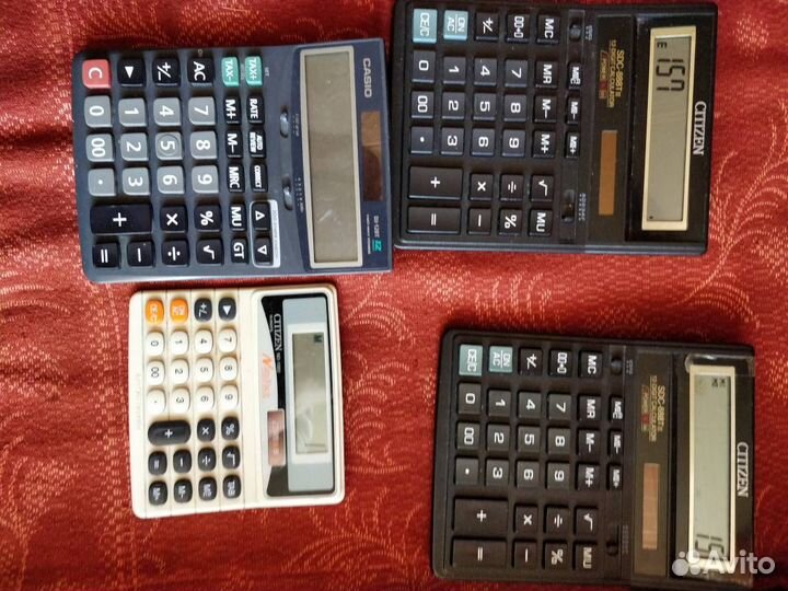 Папки для док-ов, конверты, визитницы,калькулятор