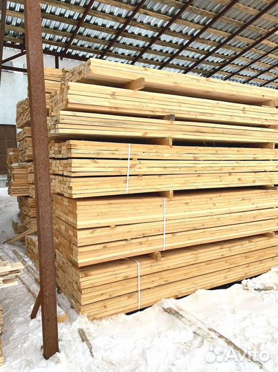 Брус обрезной 150х200х6000мм с доставкой