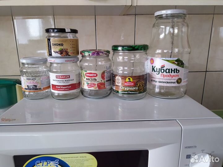 Банки стеклянные с крышками