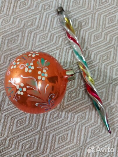 Елочные игрушки СССР