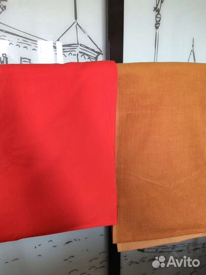 Ткань вельвет СССР