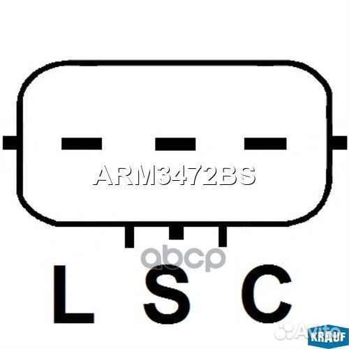 Регулятор генератора ARM3472BS Krauf