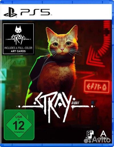 Stray PS5, русские субтитры