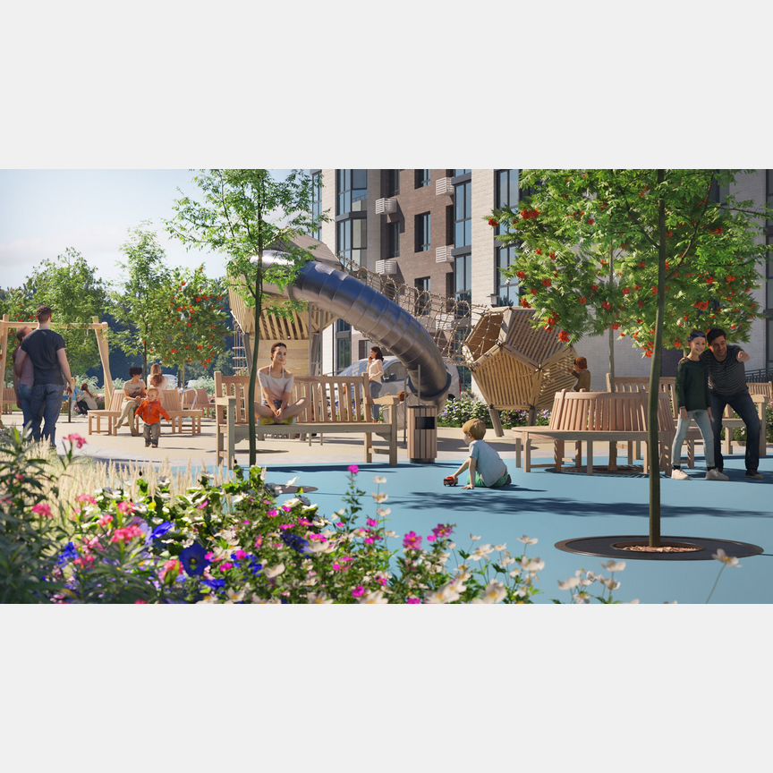 3-к. квартира, 91,9 м², 2/5 эт.