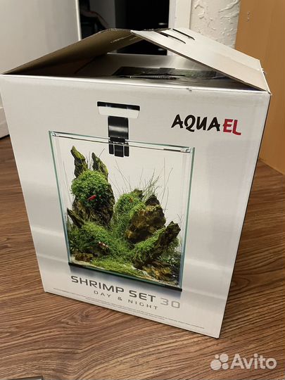 Аквариум Aquael Nano Cube на 30л. Полный комплект