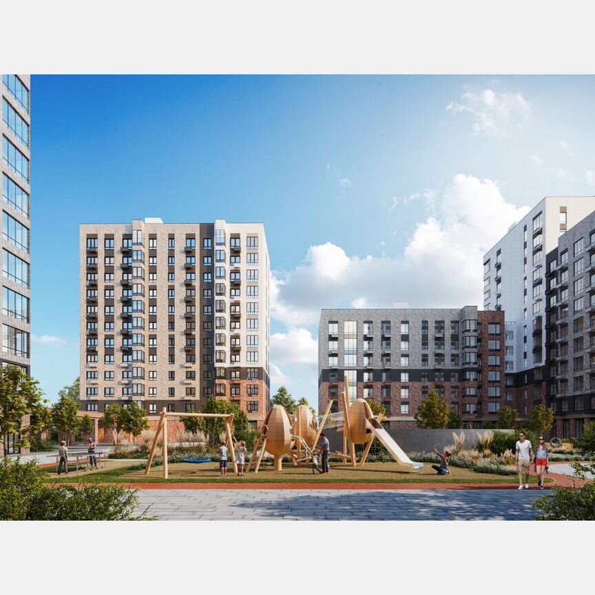 1-к. квартира, 45,9 м², 13/17 эт.