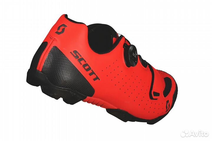 Велотуфли Scott MTB Comp BOA, красные, размер CM