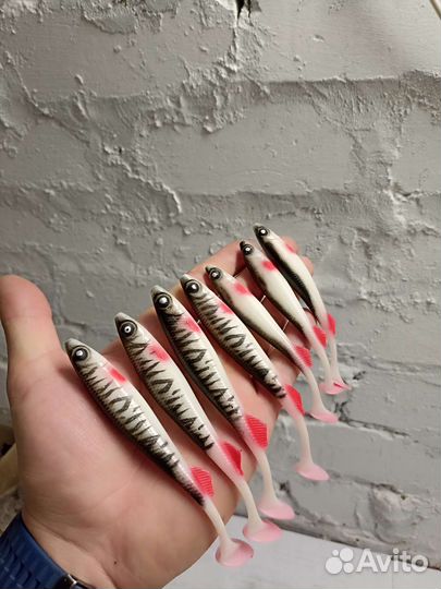 Силиконовые приманки ручной работы