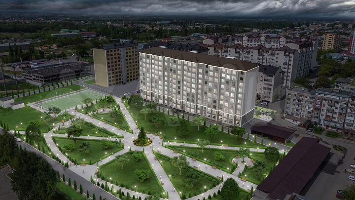 1-к. квартира, 48,9 м², 6/10 эт.