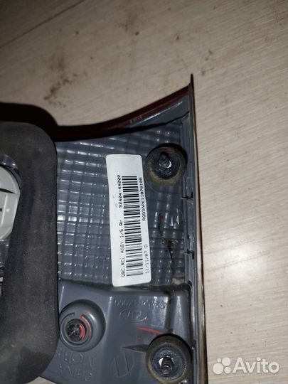 Фонарь задний правый kia rio 3