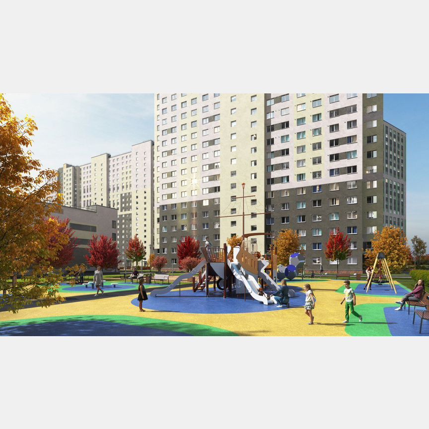 2-к. квартира, 57 м², 6/20 эт.
