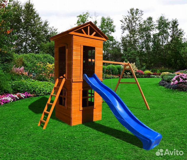 Ировая площадка домик