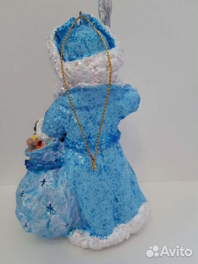 Ватные елочные игрушки новые