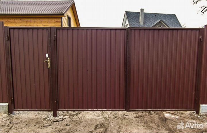 Ворота распашные